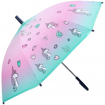 Detský dáždnik s jednorožcami - unicorns