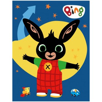 Detská fleecová deka Zajačik Bing a jeho hračky