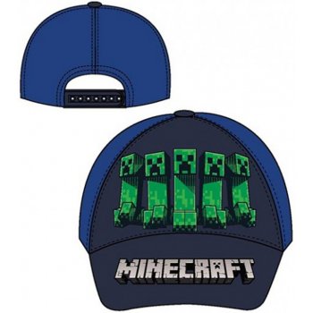 Detská šiltovka Minecraft - modrá