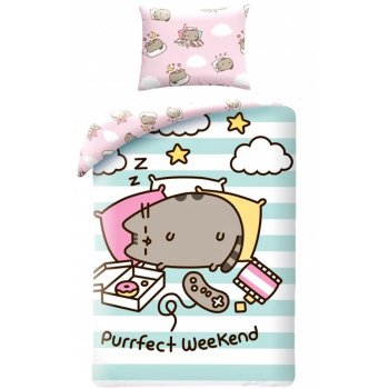 Bavlnené posteľné obliečky Pusheen - Purrfect Weekend