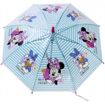 Dievčenský vystreľovací dáždnik Minnie Mouse a Kačička Daisy