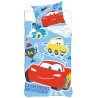 Posteľná bielizeň Auta - oficiálna licencia Disney baby. Tieto obojstranné obliečky sú vyrobené zo 100% bavlny. Na prednej strane je obrázok Bleska McQueen v prevedení pre batoľatá, na zadnej strane je cestné bludisko. Tieto posteľné obliečky s autami dodávame v rozmere obliečky na prikrývku 90 x 140 cm a obliečky na vankúš 40 x 55 cm.
Tato súprava posteľnej bielizne získala medzinárodný certifikát OEKO-TEX STANDARD 100, ktorý zaručuje rozmerovú a farebnú stálosť materiálu aj to, že výrobok neobsahuje škodlivé látky.
TIP • Nezabudnite k novej posteľnej bielizni objednať aj novú plachtu, alebo chránič matraca, ktoré tiež nájdete v našej ponuke.