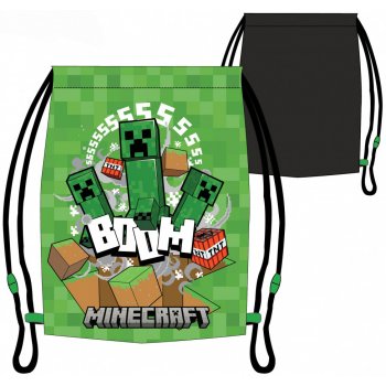 Vrecko na prezúvky / vak na chrbát Minecraft - BOOM