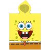 Bavlnená osuška s kapucňou / detské pončo Spongebob. Toto uterákový pončo je vyrobené z príjemne jemného a dobre savého 100% bavlneného froté. Je ideálne nielen na doma po kúpeli, ale aj na kúpalisko, alebo na pláž napríklad na dovolenke pri mori. Prednú stranu pončá zdobí Spongebobova vysmiata tvár, zo zadnej strany pončo vyzerá rovnako ako žltá morská huba Sponge Bob zo zadu. Rozmery tohto detského ponča sú 50 x 115 cm.
Ak si aj Vaše dieťa obľúbilo Spongeboba, pozrite si našu ponuku doplnkov do detských izbičiek, doplnkov oblečenia a školských potrieb s motívom Spongebob.
Táto posteľná bielizeň získala medzinárodný certifikát OEKO-TEX STANDARD 100, ktorý zaručuje rozmerovú a farebnú stálosť materiálu aj to, že výrobok neobsahuje škodlivé látky.