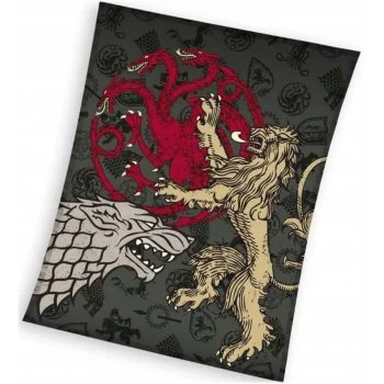 Veľká deka Hra o tróny - Pieseň ľadu a ohňa