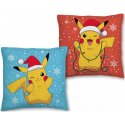 Obojstranný vianočný vankúš Pokémon Pikachu
