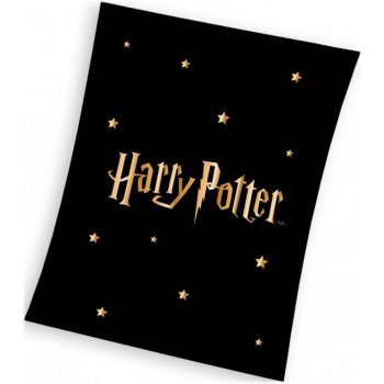 Coral fleece deka Harry Potter - Gold Stars