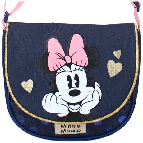 Dievčenská taška cez rameno Minnie Mouse - Glitter Love