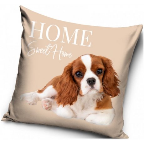Dekoračná obliečka na vankúš Kavalier King Charles španiel