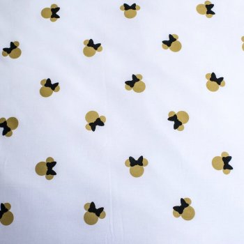 Bavlnené posteľné obliečky Minnie Mouse Gold
