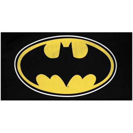 Bavlnená plážová osuška Batman - Logo