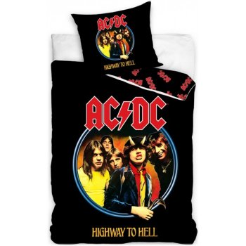 Bavlnené posteľné obliečky AC/DC - Highway to Hell