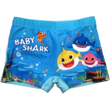 Chlapčenské plavky boxerky Baby Shark