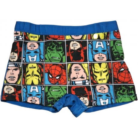 Chlapčenské plavky boxerky Avengers Comics