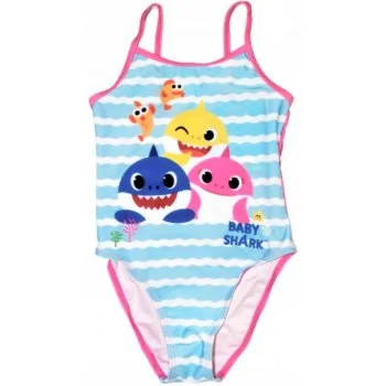 Dievčenské jednodielne plavky Baby Shark