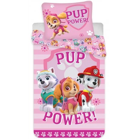 Obliečky do detskej postieľky Paw Patrol - Pup Power