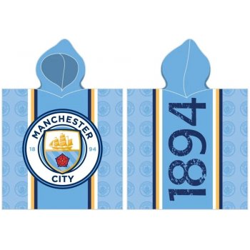 Pončo - osuška s kapucňou Manchester City
