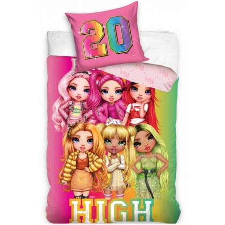 Bavlnené posteľné obliečky Rainbow High Color Style