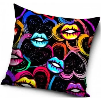 Dekoračný vankúš Bozky a srdiečka