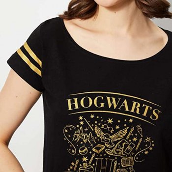 Dámske tričko na spanie Harry Potter - Hogwarts