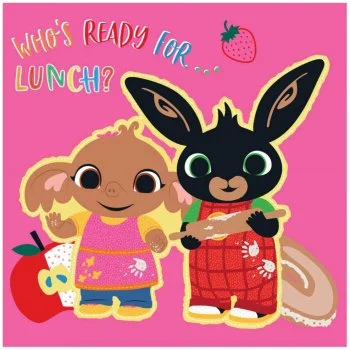 Dievčenský uterák Zajačik Bing - Who's ready for lunch