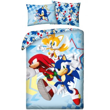 Súprava posteľnej bielizne Ježko Sonic 2