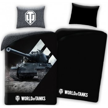 Bavlnené posteľné obliečky World of Tanks - so svietiacim efektom