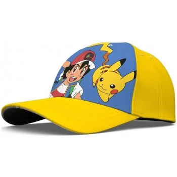 Detská šiltovka Ash Ketchum a Pokémon Pikachu