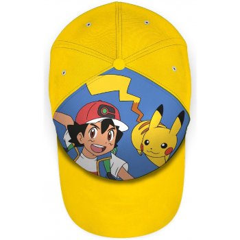Detská šiltovka Ash Ketchum a Pokémon Pikachu