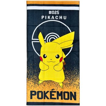 Plážová osuška Pokémon Pikachu #025