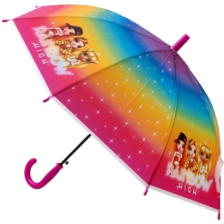 Dievčenský vystreľovací dáždnik Rainbow High