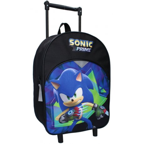 Detský cestovný kufor na kolieskach Sonic Prime