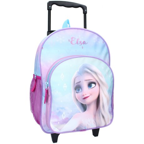Detský cestovný kufor na kolieskach s predným vreckom Frozen