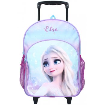 Detský cestovný kufor na kolieskach s predným vreckom Frozen