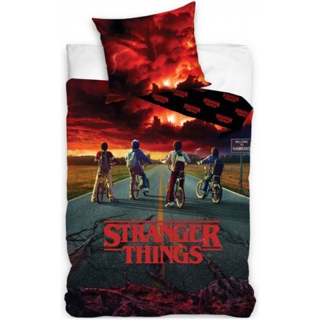 Bavlnené posteľné obliečky Stranger Things - Storm Guards