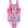 Jednodielne plavky pre dievčatá Minnie Mouse - Disney - s kvetinami. Prednú časť plaviek zdobí obrázok legendárnej myšky Minnie a nápis s jej menom na ružovom, alebo tyrkysovom podklade s množstvom kvetov - viď výber farby a veľkosti. Na zadnej časti je výstrih s farebnými pásikmi. Z vnútornej strany spodnej časti plaviek je jemná biela podšívka. Materiál plaviek je pomerne elastický, takže sa dobre prispôsobí telu a pohodlne sa nosia.
TIP • Ak si aj Vaše dievčatko obľúbilo príbehy z štúdia Walt Disney, prezrite si celú našu ponuku produktov s motívom Mickey &amp; Minnie.