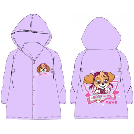 Dievčenská pláštenka Paw Patrol - Skye