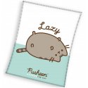 Coral fleece deka Lenivá mačička Pusheen