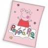 Detská flísová deka Prasiatko Pepa - Peppa Pig. Je vyrobená z príjemného, mäkučkého, chlpatého, huňatého a hrejivého coral fleece s gramážou 240 g/m². Zdobí ju obrázok prasiatka Pepinky, hviezdičky a srdiečka na ružovom podklade. Má široké uplatnenie po celý rok nielen doma, ale zahreje aj pri cestovaní, alebo ju treba môžete použiť ako podložku na sadnutie, či ľahnutie kdekoľvek. Vďaka digitálnej tlači sú farby na deke pestrejšie a obrysy aj tieňovanie detailnejšie. Rozmery tejto deky sú 110 x 140 cm.
Táto deka Prasiatko Peppa získala medzinárodný certifikát OEKO-TEX STANDARD 100, ktorý zaručuje rozmerovú a farebnú stálosť materiálu aj to, že výrobok neobsahuje škodlivé látky.
TIP • Ak si i vaše dieťa obľúbilo príbehy prasiatka Pepiny a ich kamarátov, pozrite si celú našu ponuku produktov s motívom Peppa Pig.