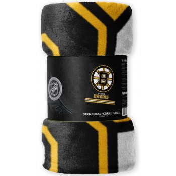 Coral fleece deka NHL Boston Bruins