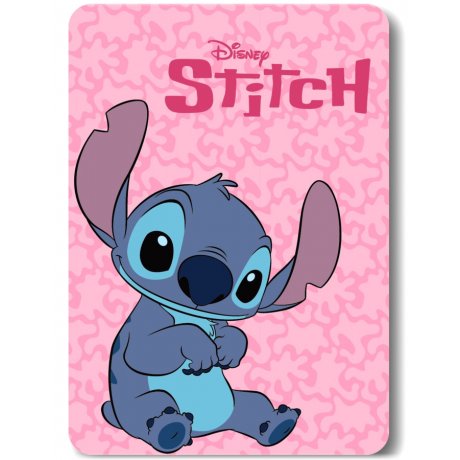 Dievčenská fleecová deka Lilo & Stitch