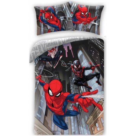 Posteľné obliečky Spider-man: Cez paralelné svety