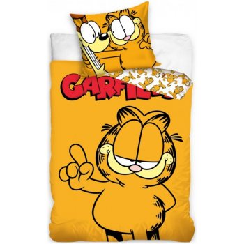 Bavlnené posteľné obliečky kocúr Garfield