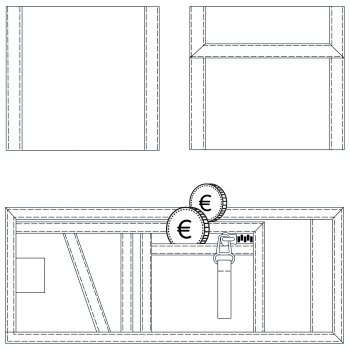 Chlapčenská peňaženka Lavková patrola vo veľkofilme - Paw Patrol