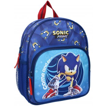Detský batoh s predným vreckom Ježko Sonic - Chyť ma!