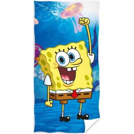 Detská plážová osuška Veselý SpongeBob