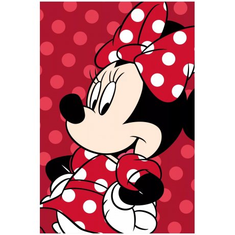 Mikroplyšová deka Minnie Mouse