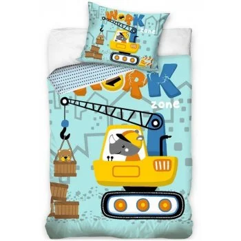 Bavlnené posteľné obliečky Nosorožec žeriavnik