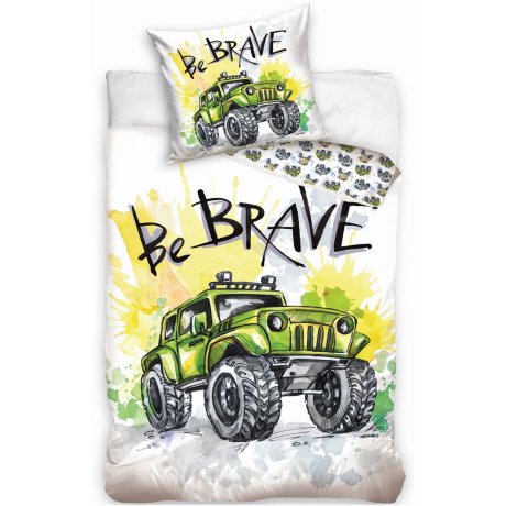 Bavlnené posteľné obliečky Jeep - Be Brave