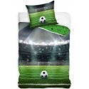 Bavlnené posteľné obliečky Futbalové ihrisko